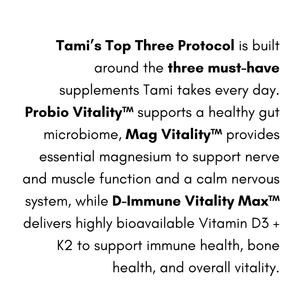 Tami's Top Three