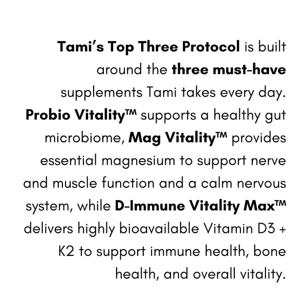 Tami's Top Three