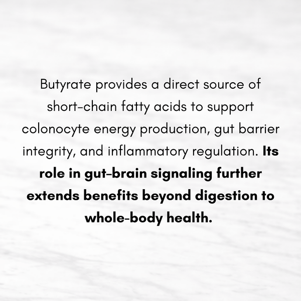 Butyrate Gut Vitality