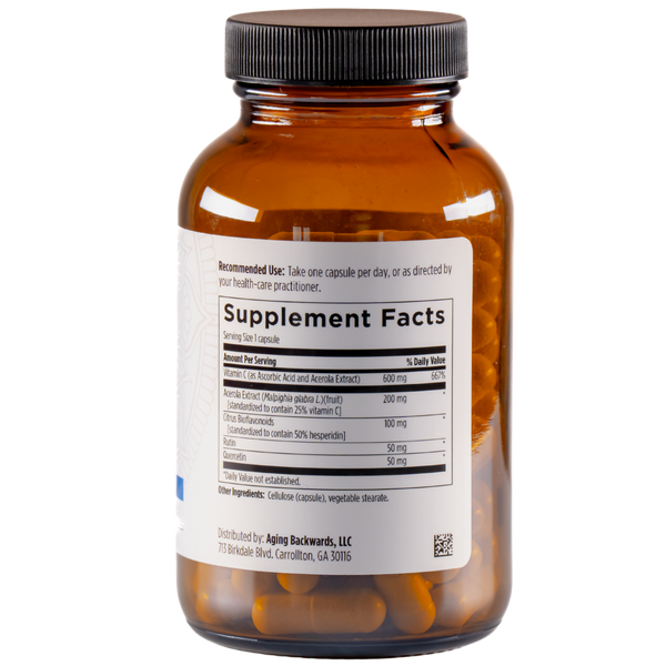 C-Immune Vitality back label