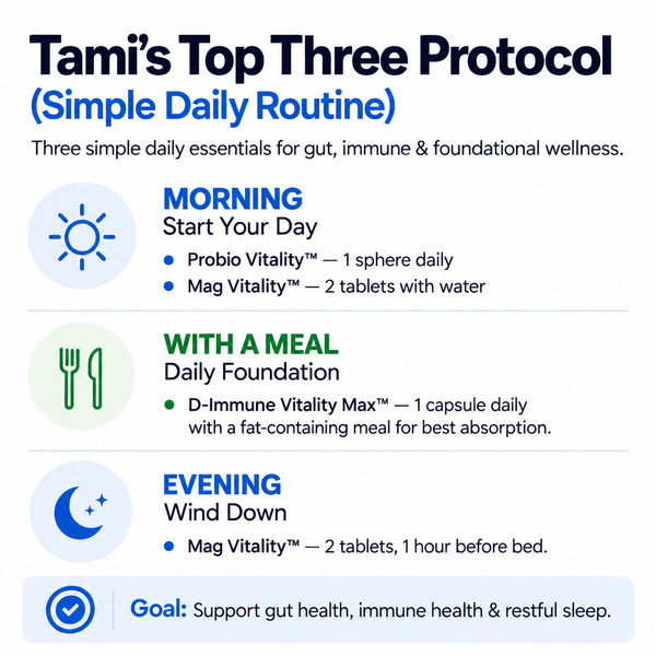 Tami's Top Three